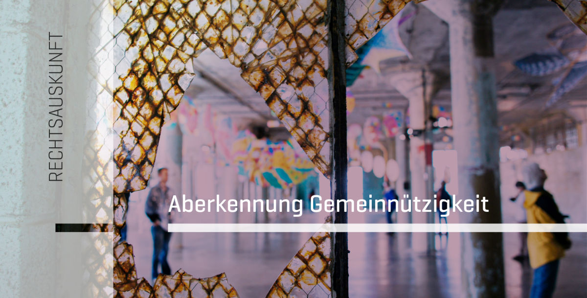 Rechtsauskunft Aberkennung Gemeinnützigkeit